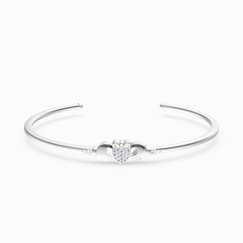 claddagh cuff bracelet