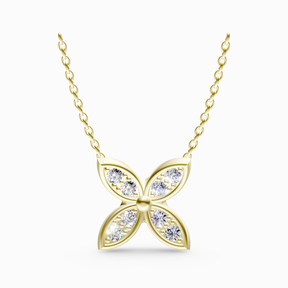 four-leaf clover pendant