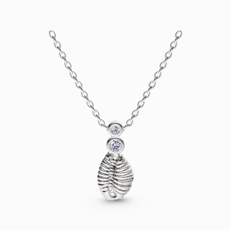 cowrie shell pendant