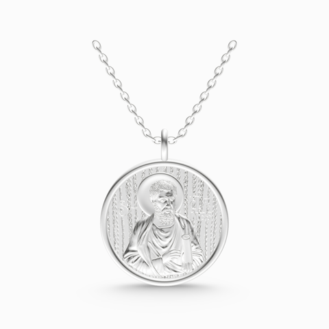 saint james religious pendant