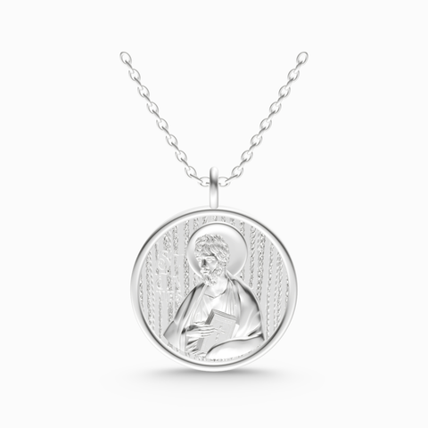 saint james religious pendant