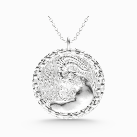 capricorn zodiac pendant