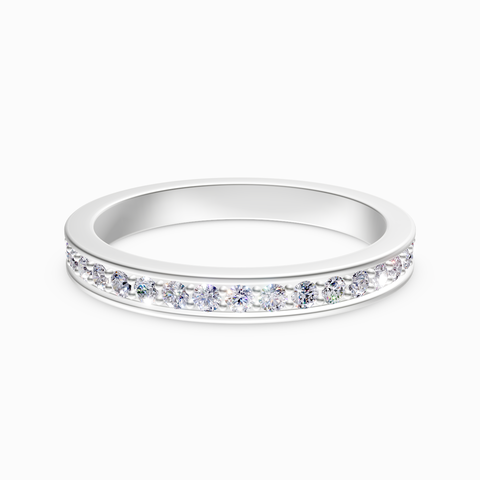 channel-set eternity ring