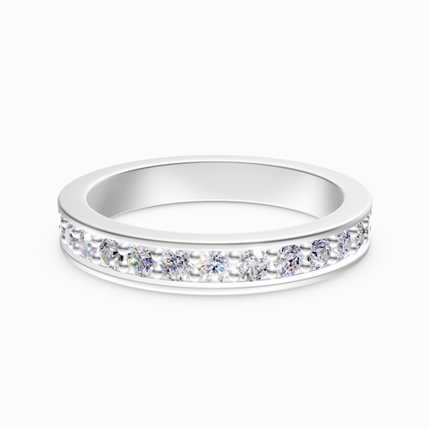 channel-set eternity ring