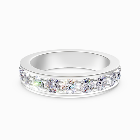 channel-set eternity ring