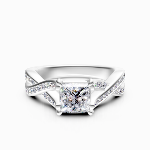 split shank engagement ring