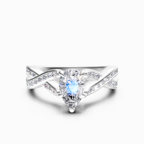 split shank engagement ring