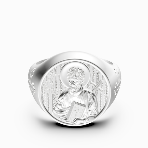 saint andrew signet ring