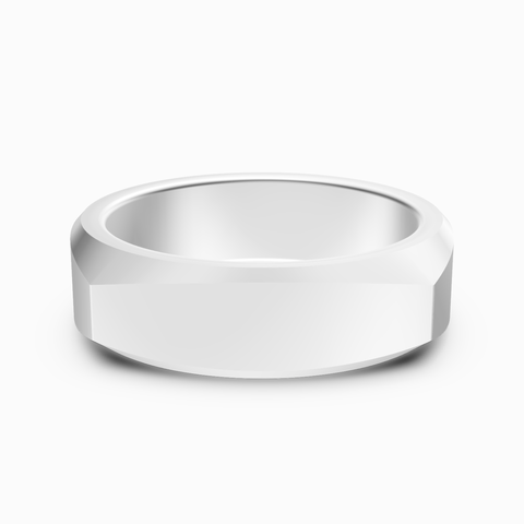 faceted ring