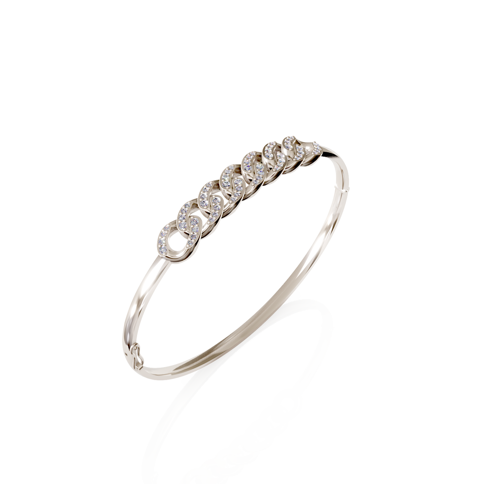link bangle bracelet
