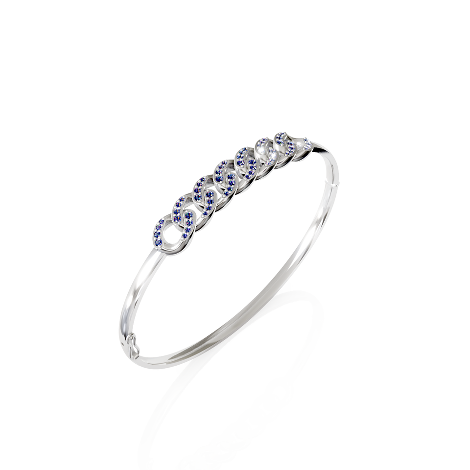 link bangle bracelet