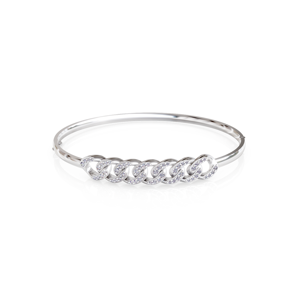 link bangle bracelet