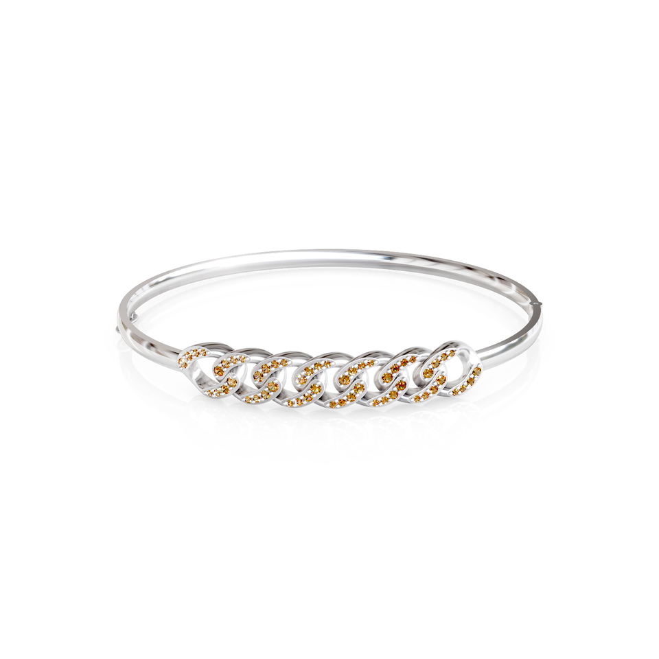 link bangle bracelet