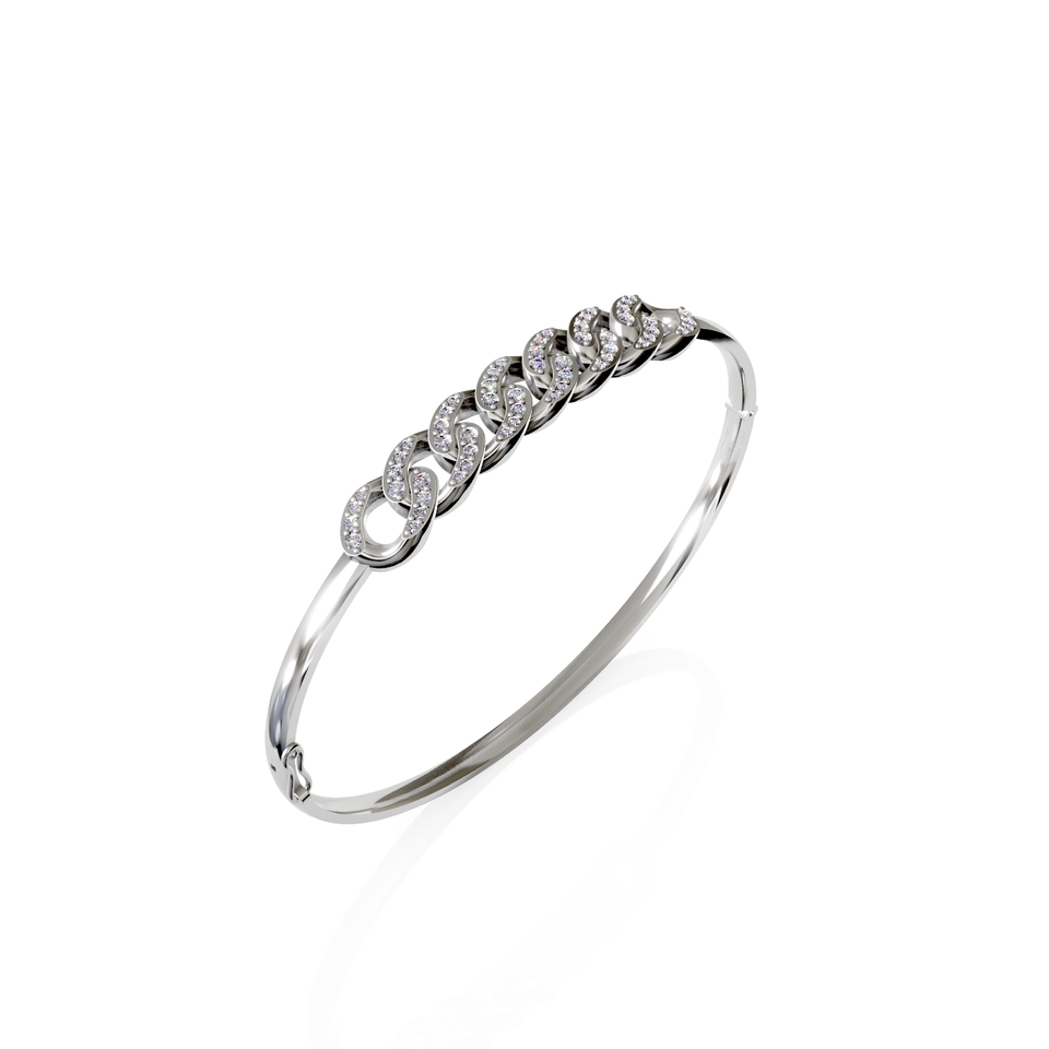 link bangle bracelet
