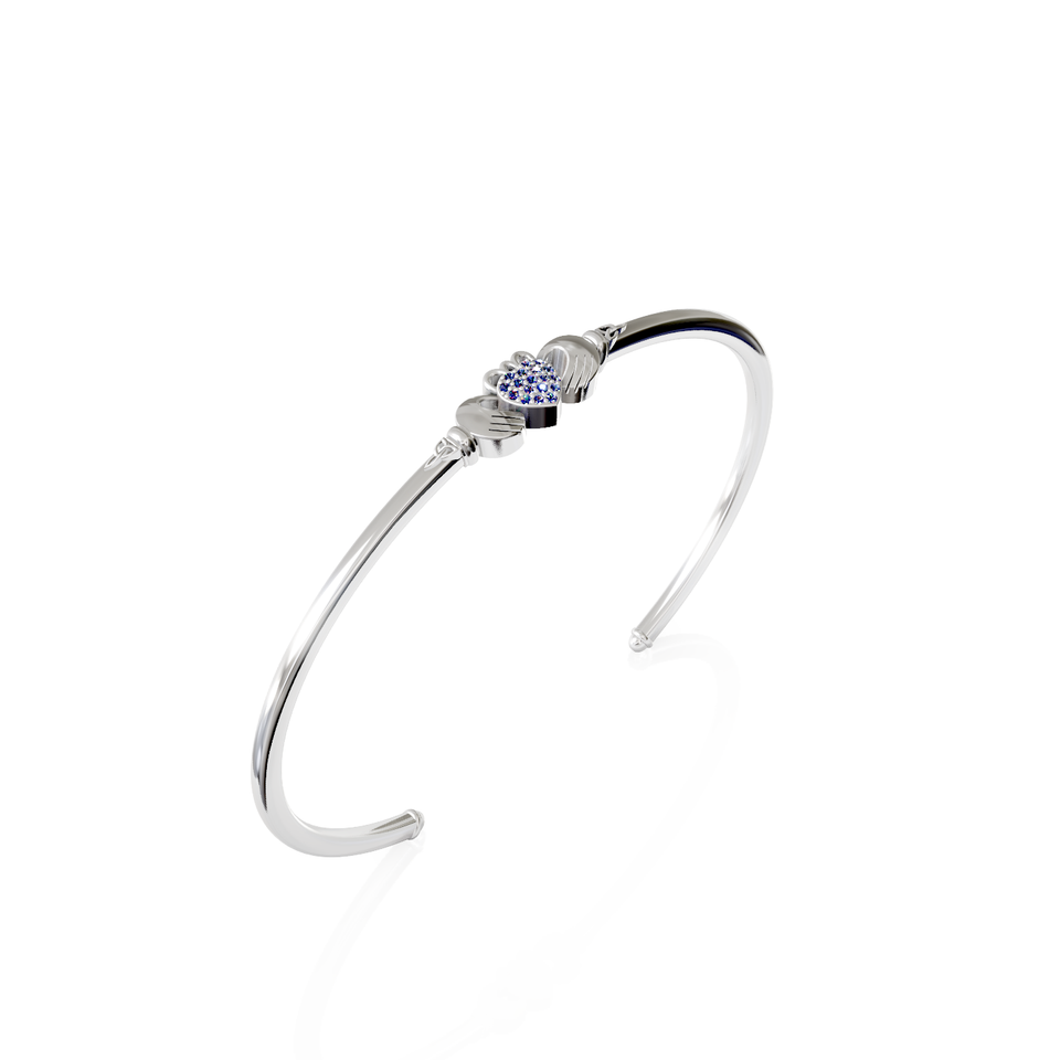 claddagh cuff bracelet