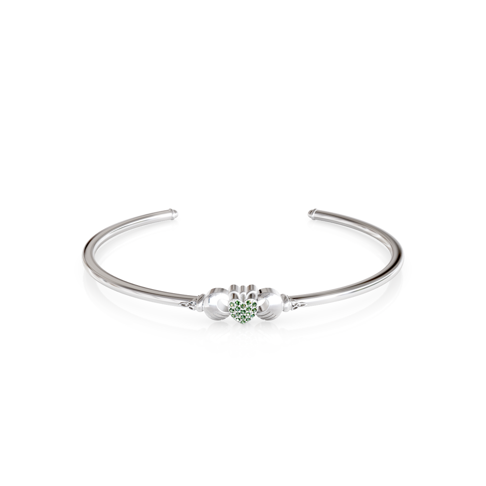 claddagh cuff bracelet