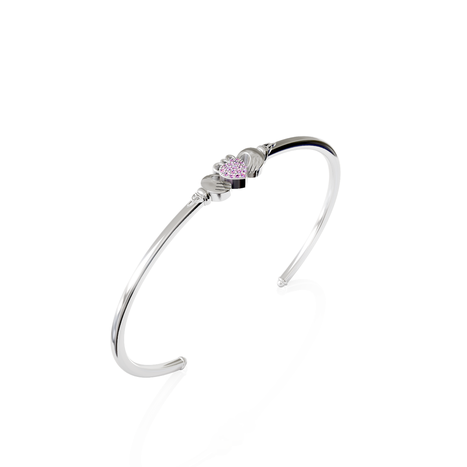claddagh cuff bracelet