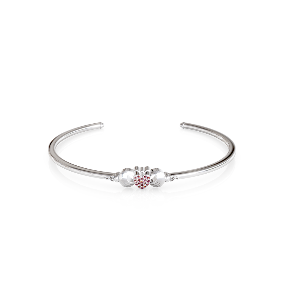 claddagh cuff bracelet