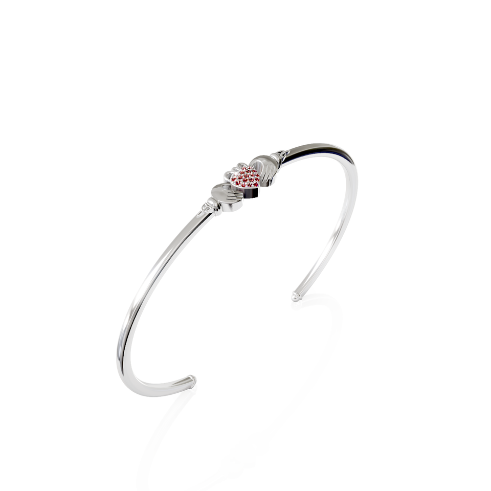 claddagh cuff bracelet