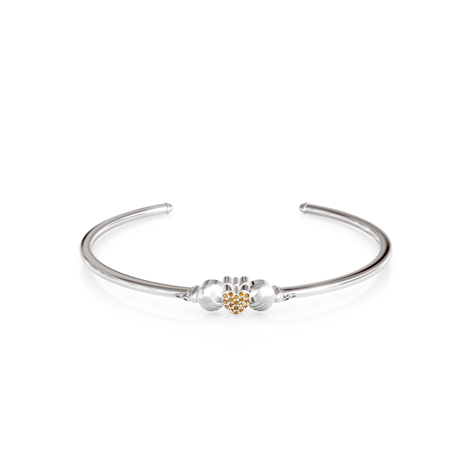 claddagh cuff bracelet