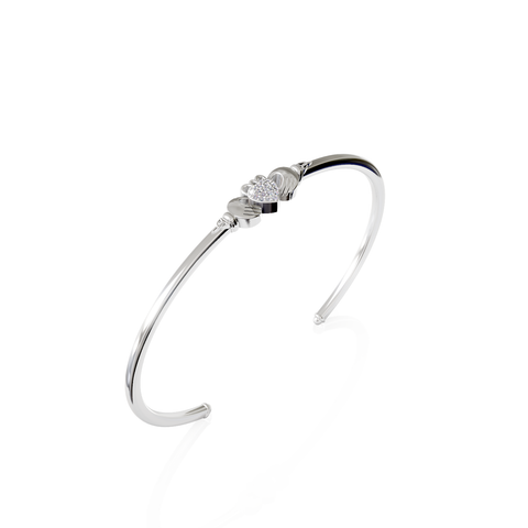 claddagh cuff bracelet