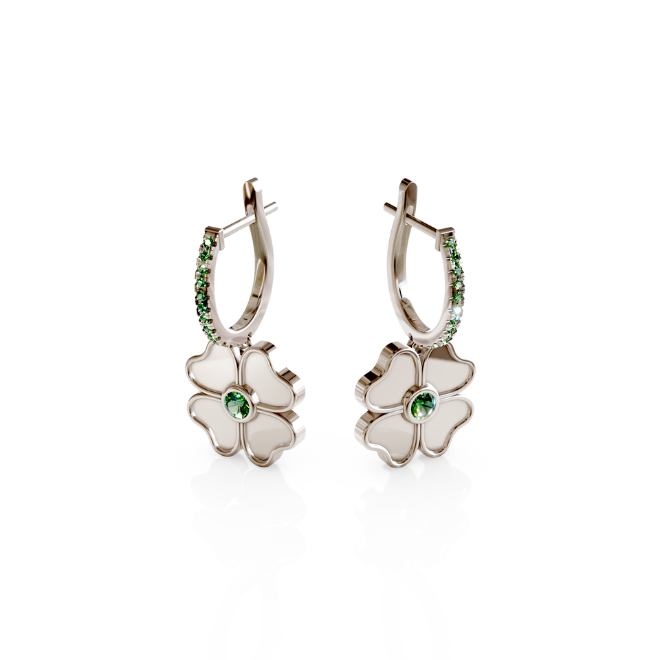 clover earrings