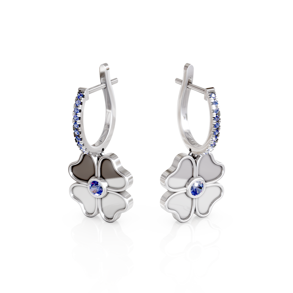 clover earrings
