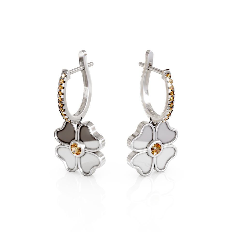 clover earrings