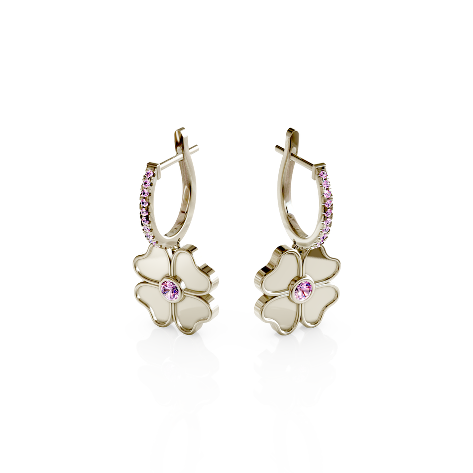clover earrings