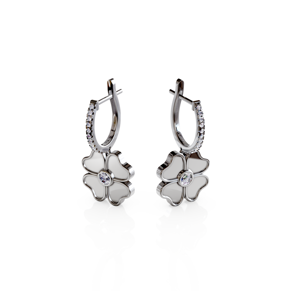 clover earrings