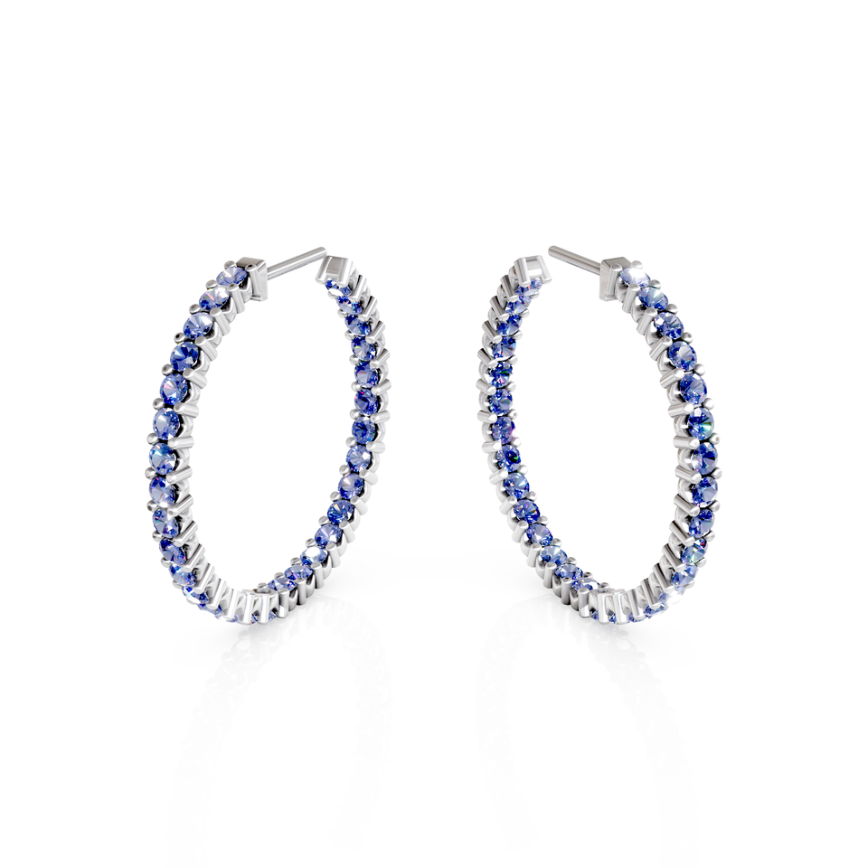 inside-out hoop earrings
