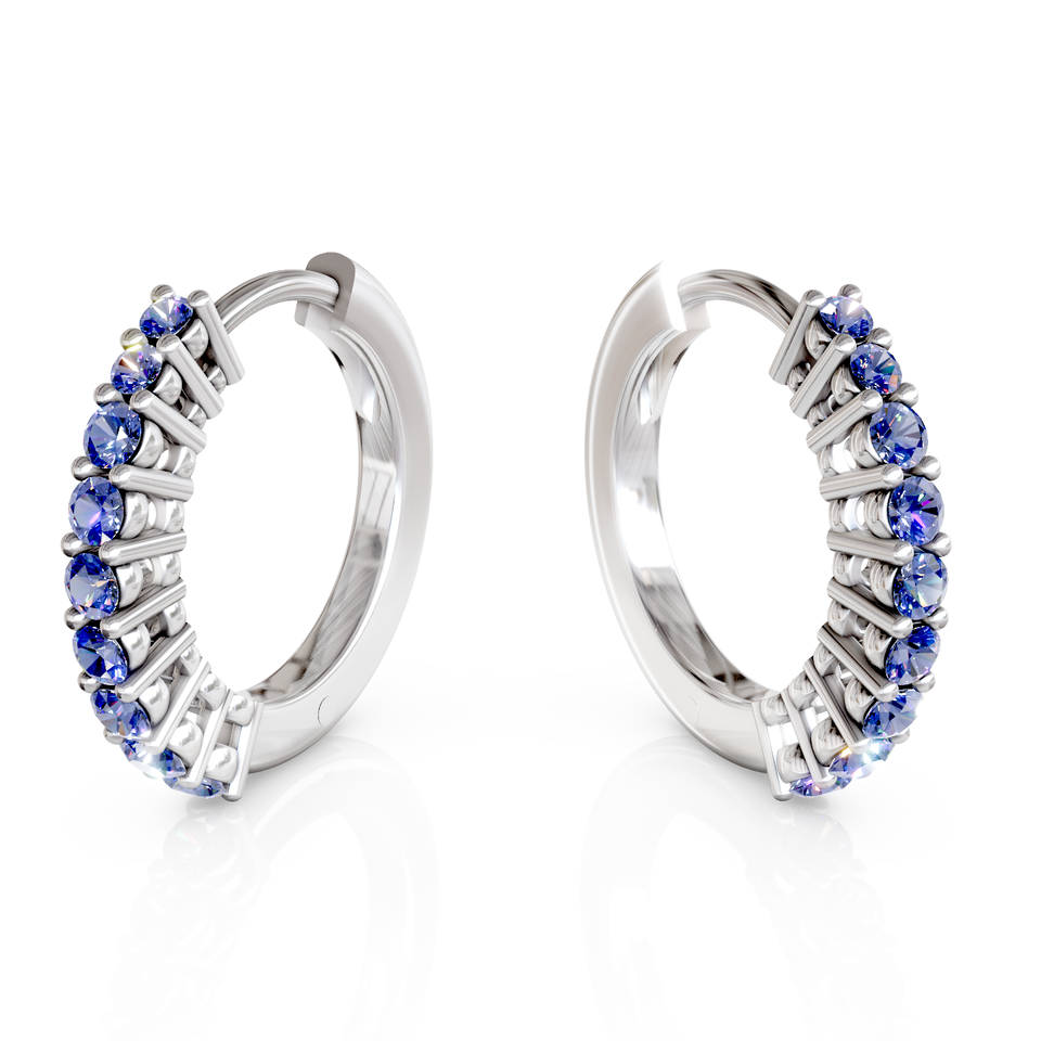 huggie hoop earrings