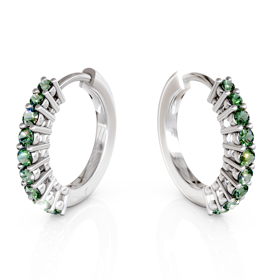 huggie hoop earrings