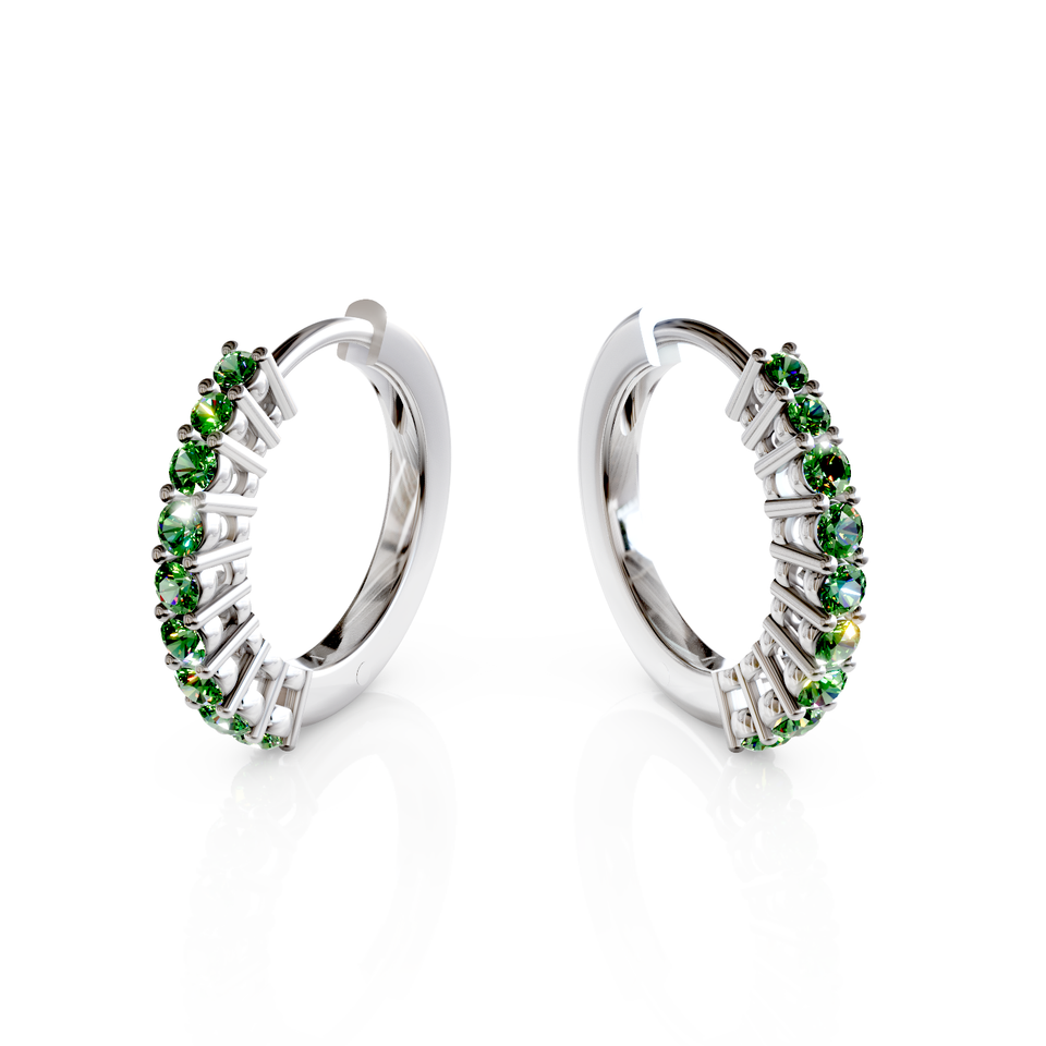 huggie hoop earrings