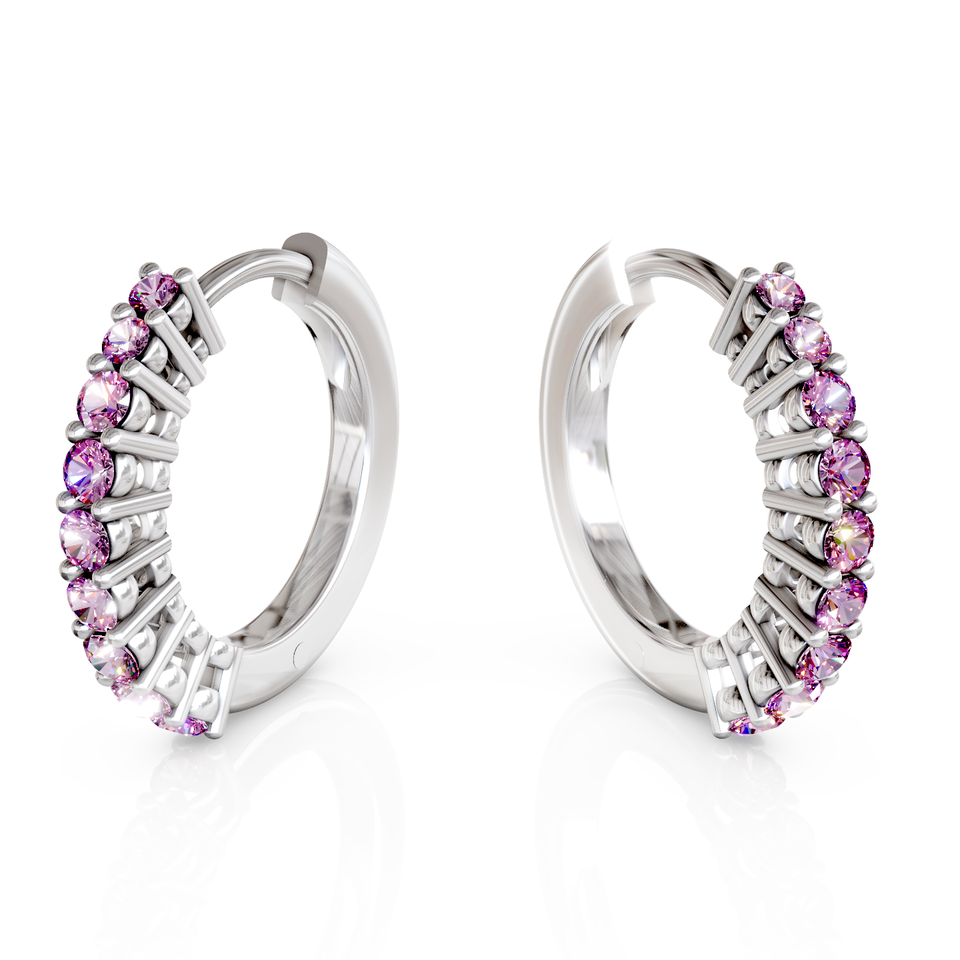 huggie hoop earrings