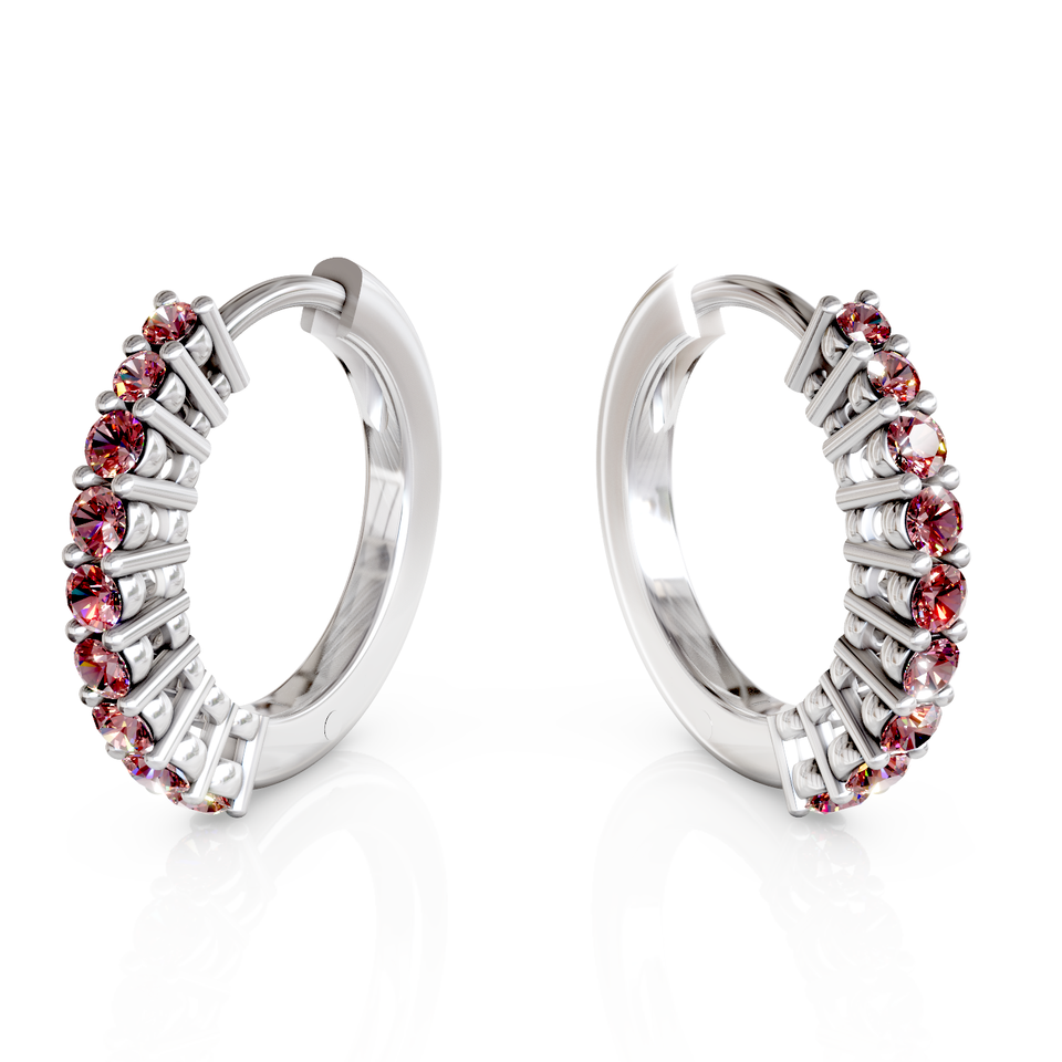 huggie hoop earrings