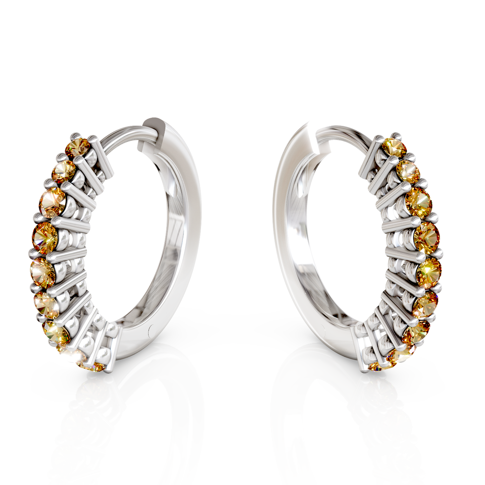 huggie hoop earrings