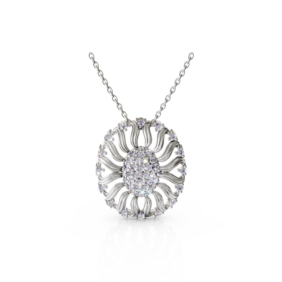 sunburst pendant
