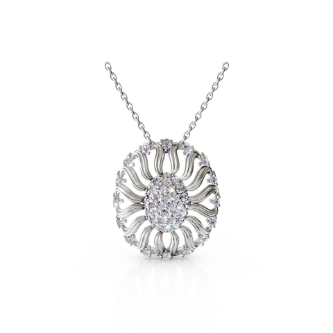 sunburst pendant