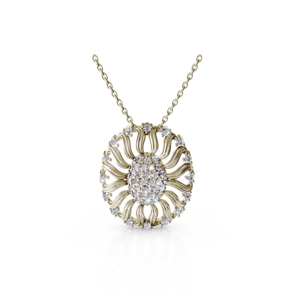 sunburst pendant