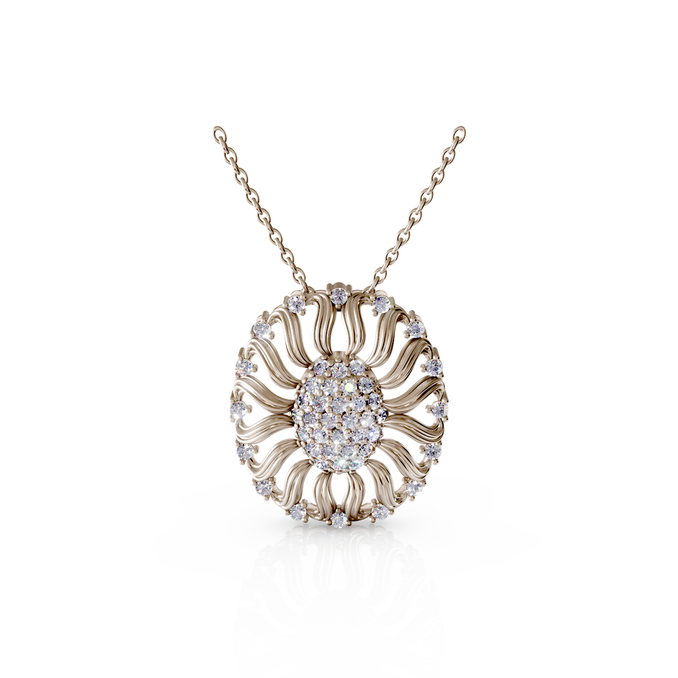 sunburst pendant