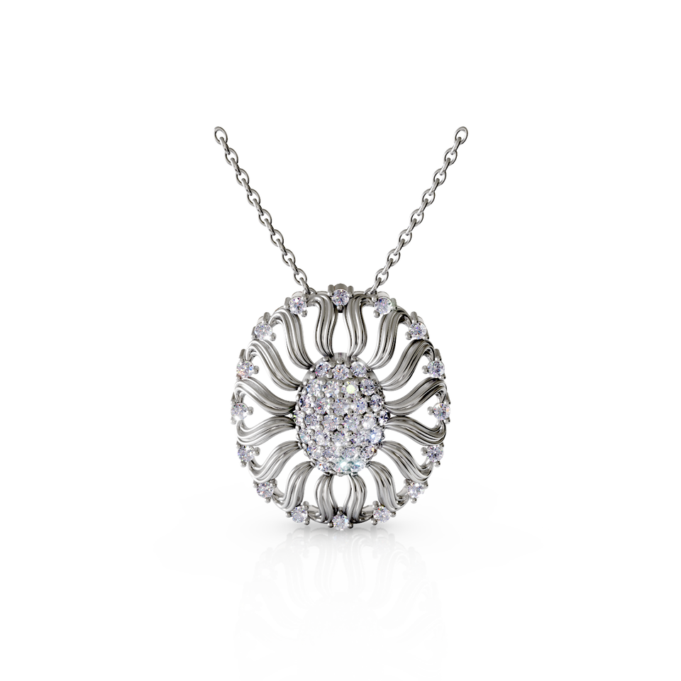 sunburst pendant