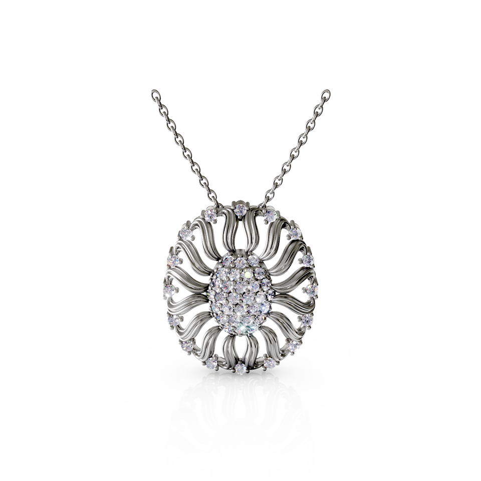 sunburst pendant
