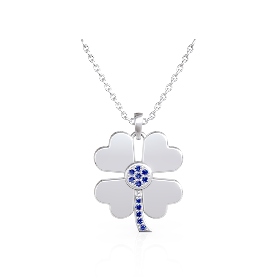 four-leaf clover pendant