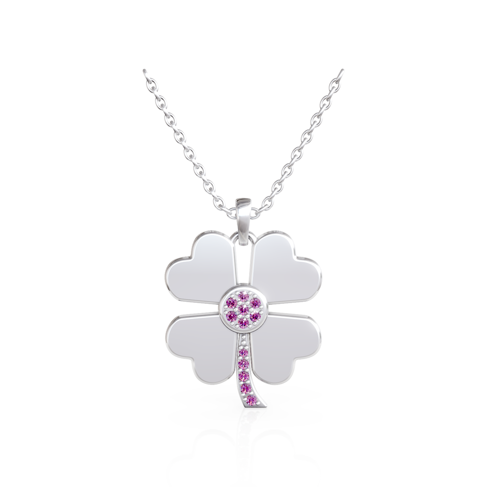 four-leaf clover pendant