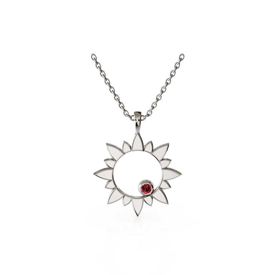 sunburst pendant