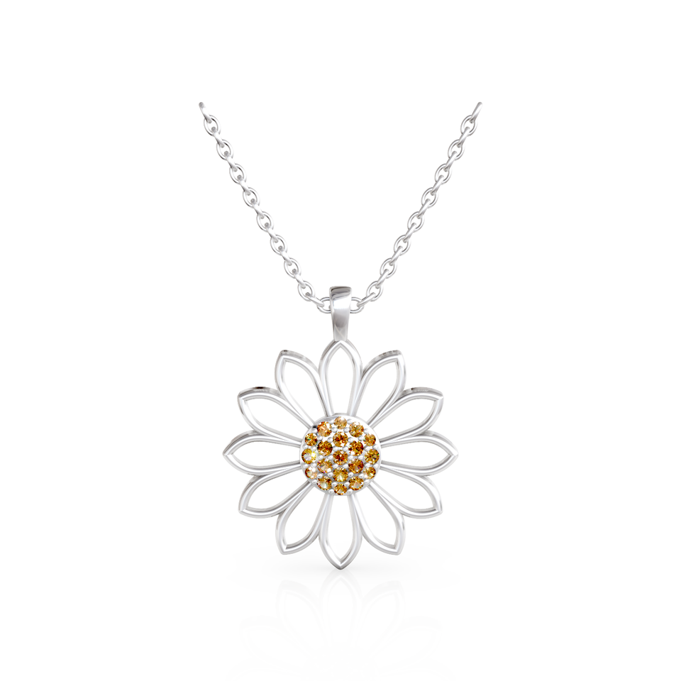 daisy pendant