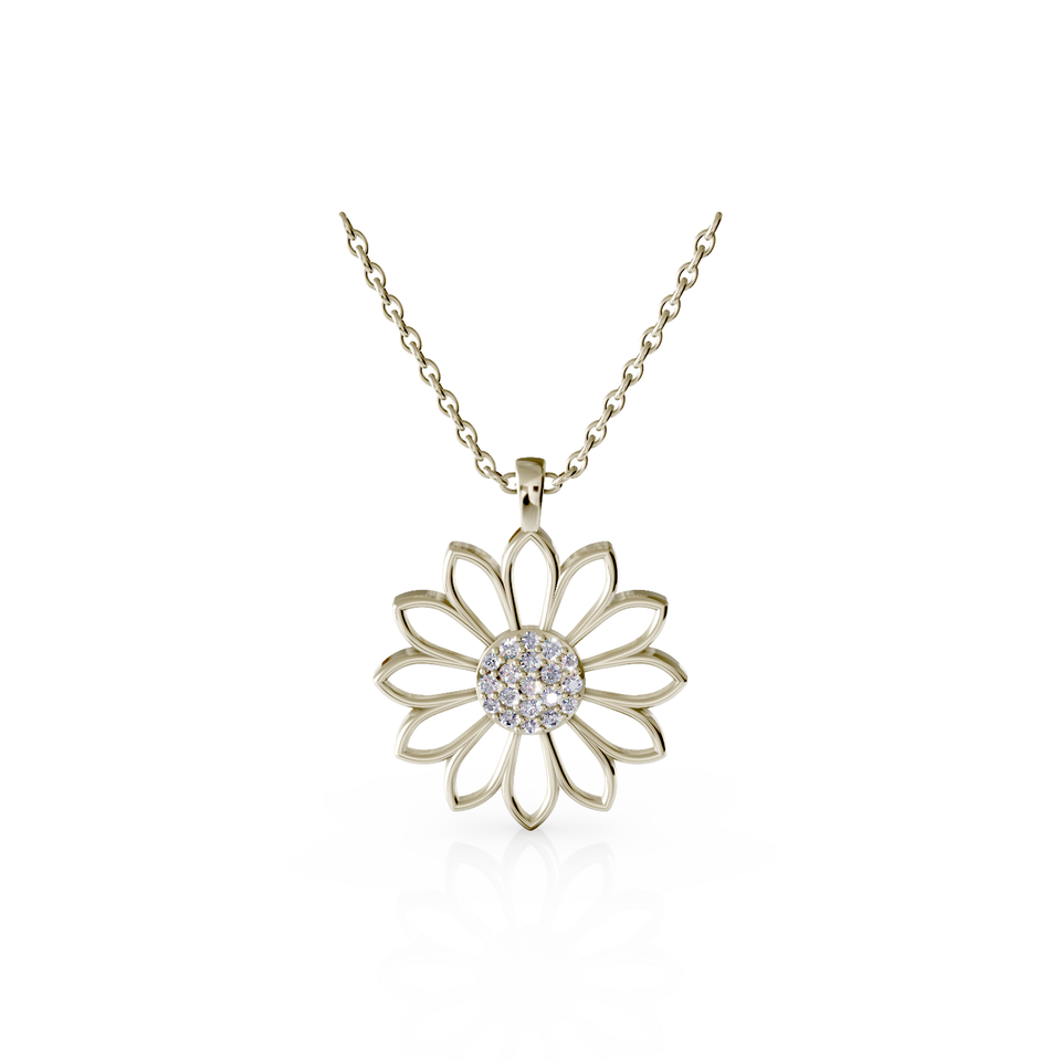 daisy pendant