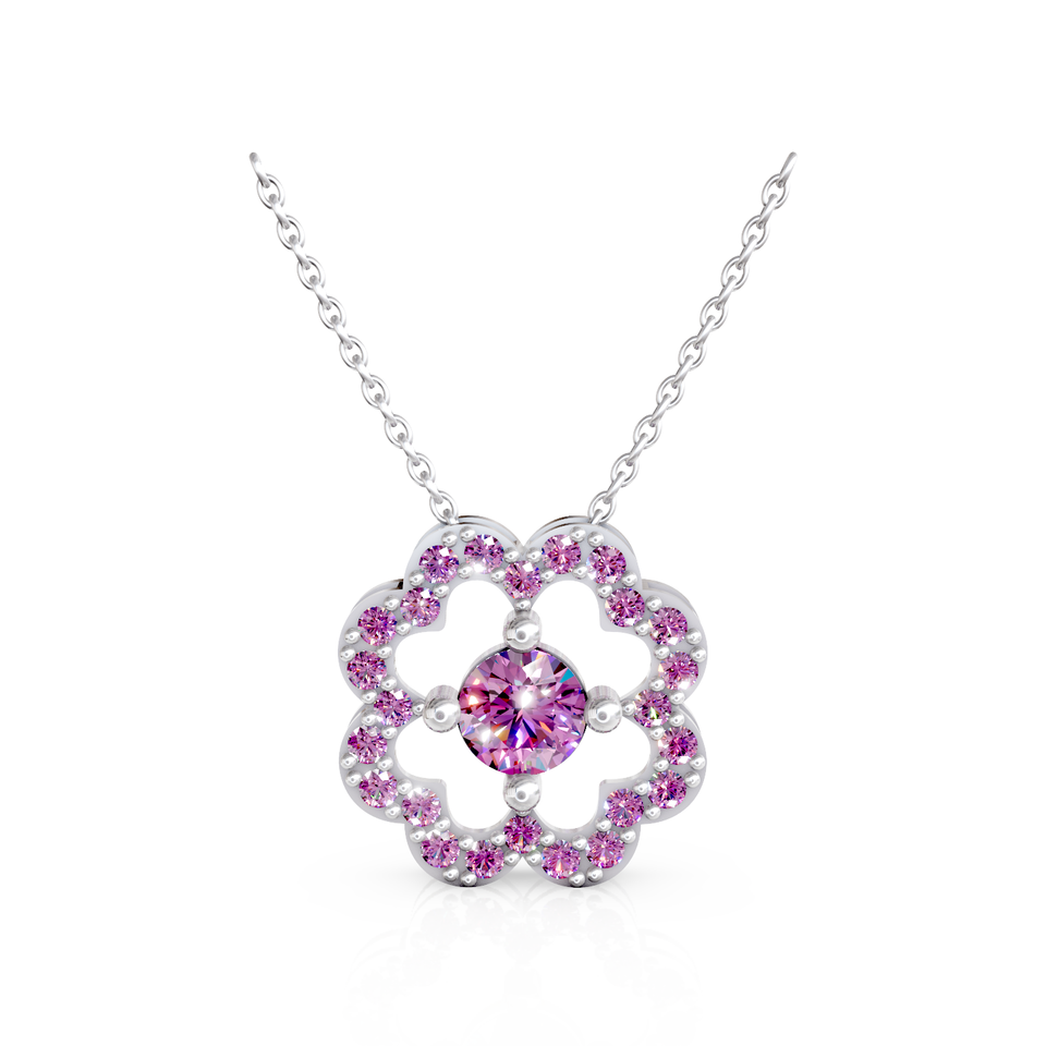 four-leaf clover pendant