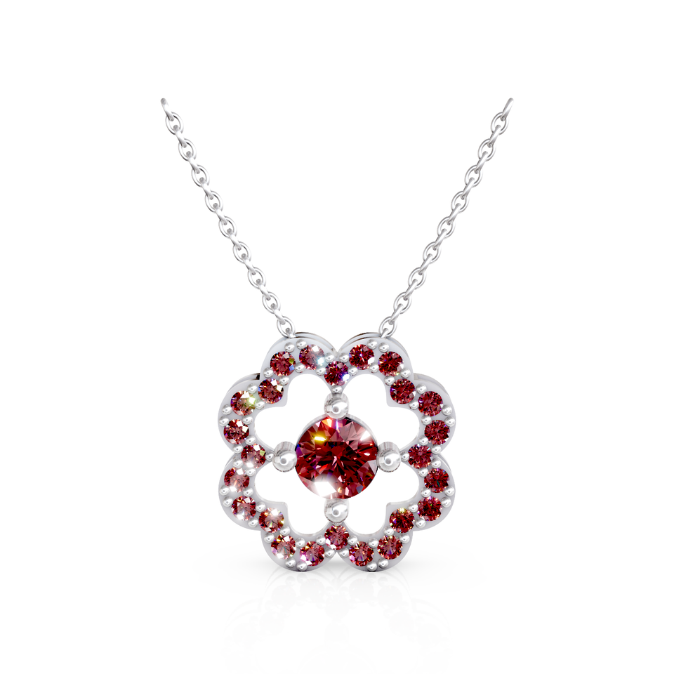 four-leaf clover pendant